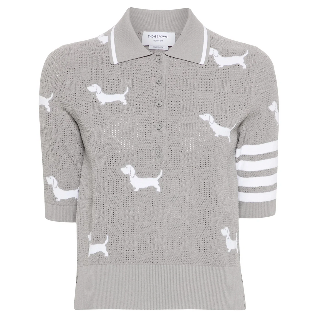 4-Bar Hector Pointelle Polo Women