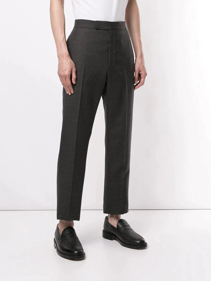Thom Browne Classic Backstrap Trousers Charcoal 3