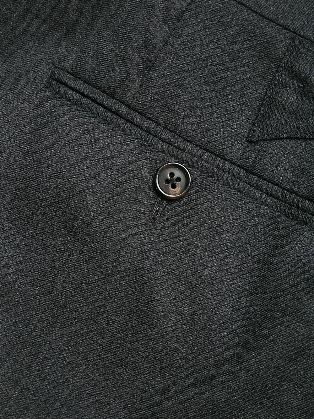 Thom Browne Classic Backstrap Trousers Charcoal 6