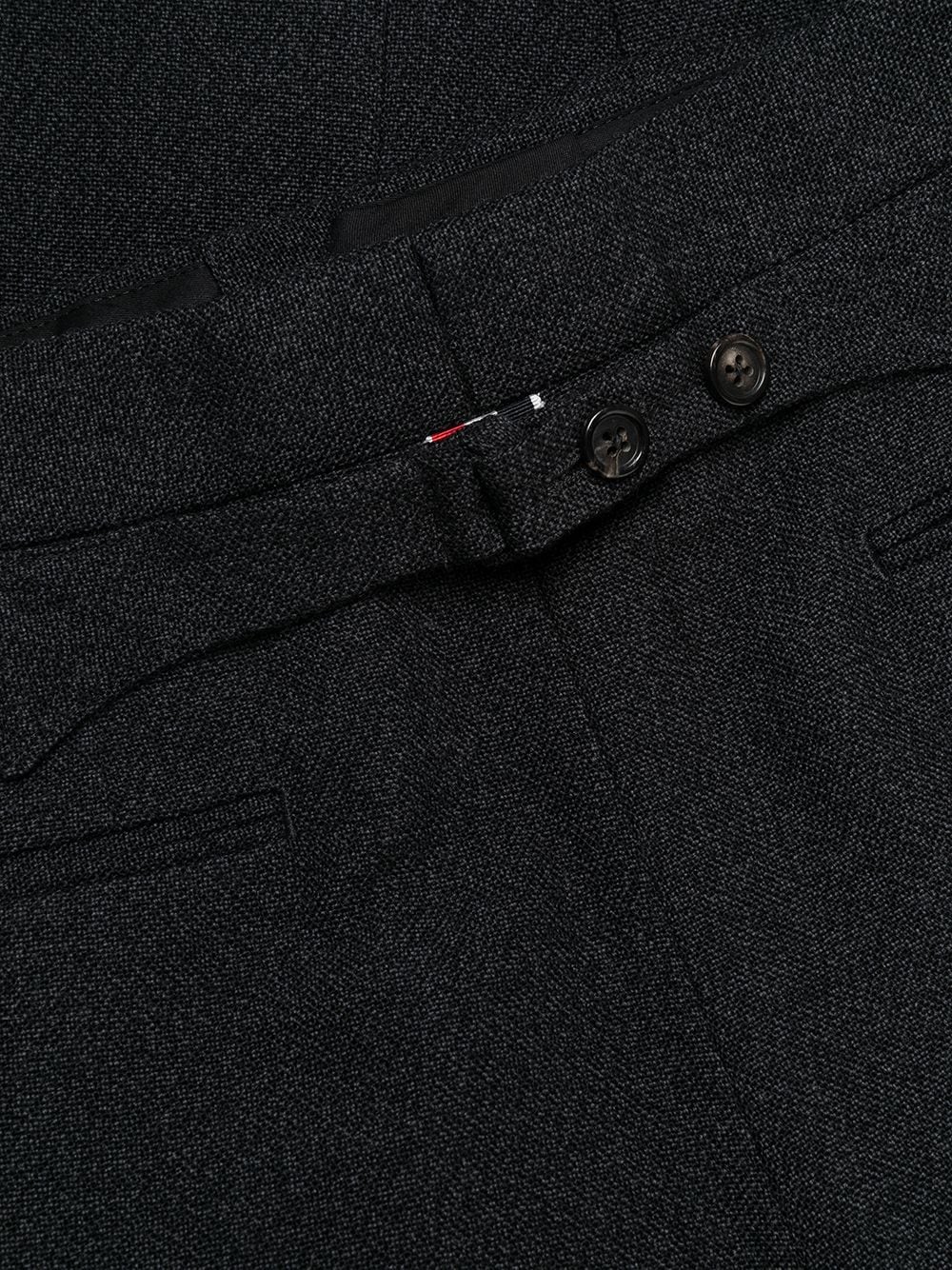 Thom Browne Classic Backstrap Trousers Charcoal 6