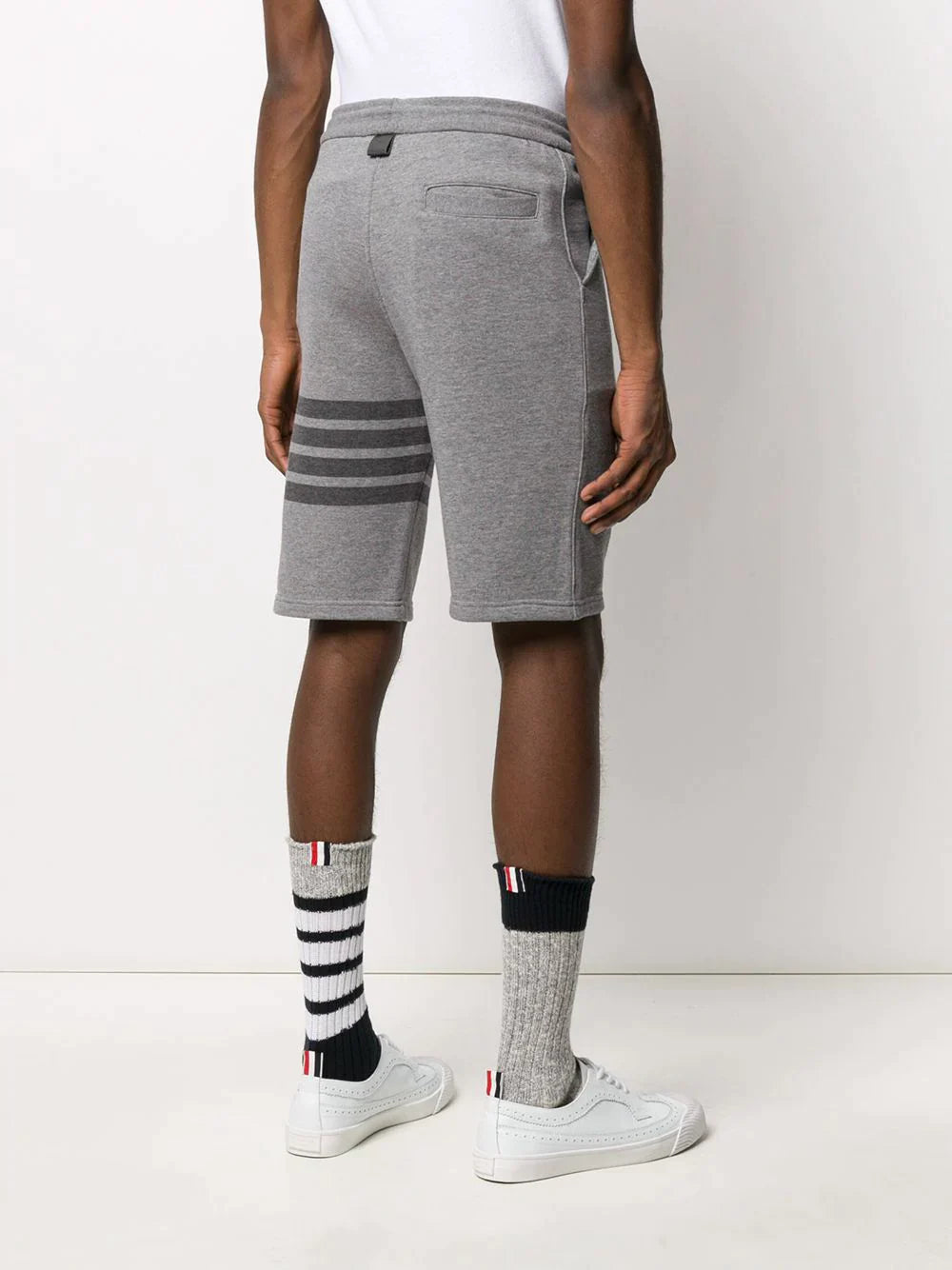 Thom Browne Classic Sweat Shorts In Tonal Grey 4