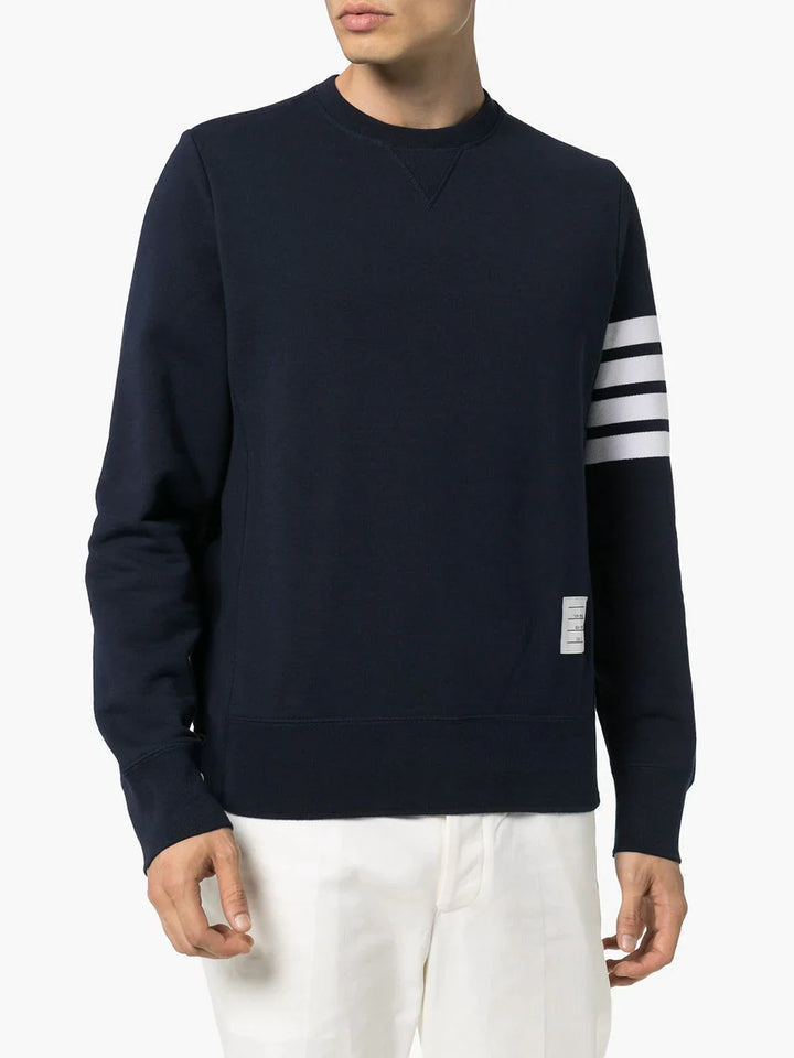 Thom-Browne-Classic-Sweatshirt-Navy-3