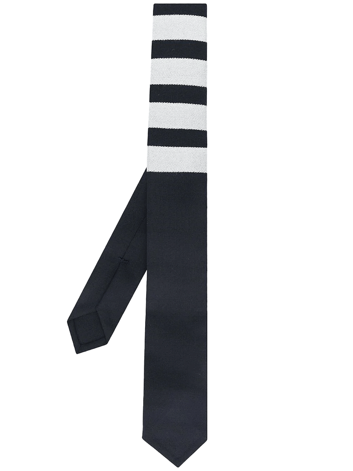    Thom-Browne-Classic-Tie-In-Engineered-4-Bar-Navy-1