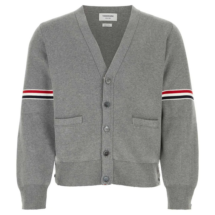 Cotton Milano V-Neck Cardigan Men