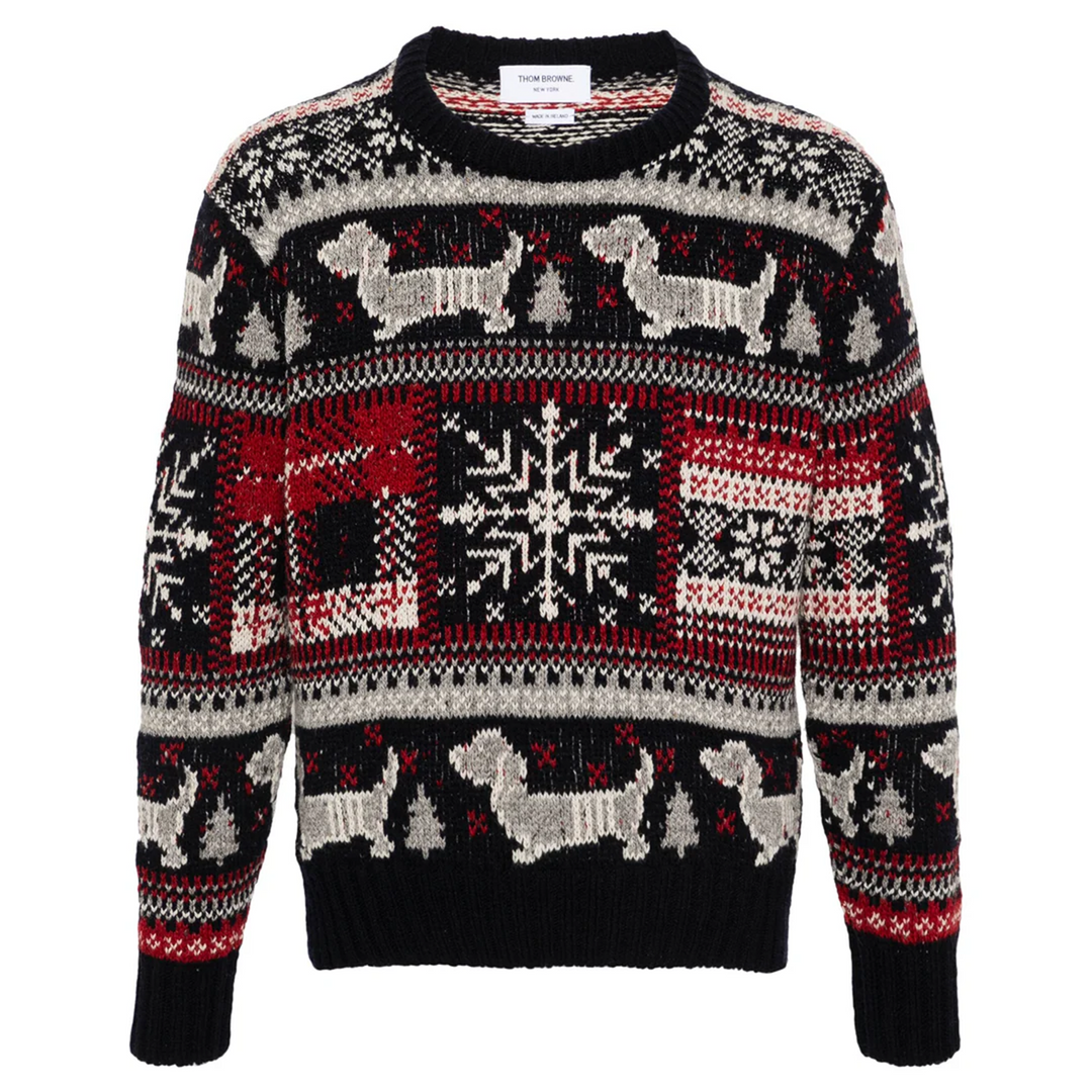 Holiday Hector Fairisle Jersey Top Men