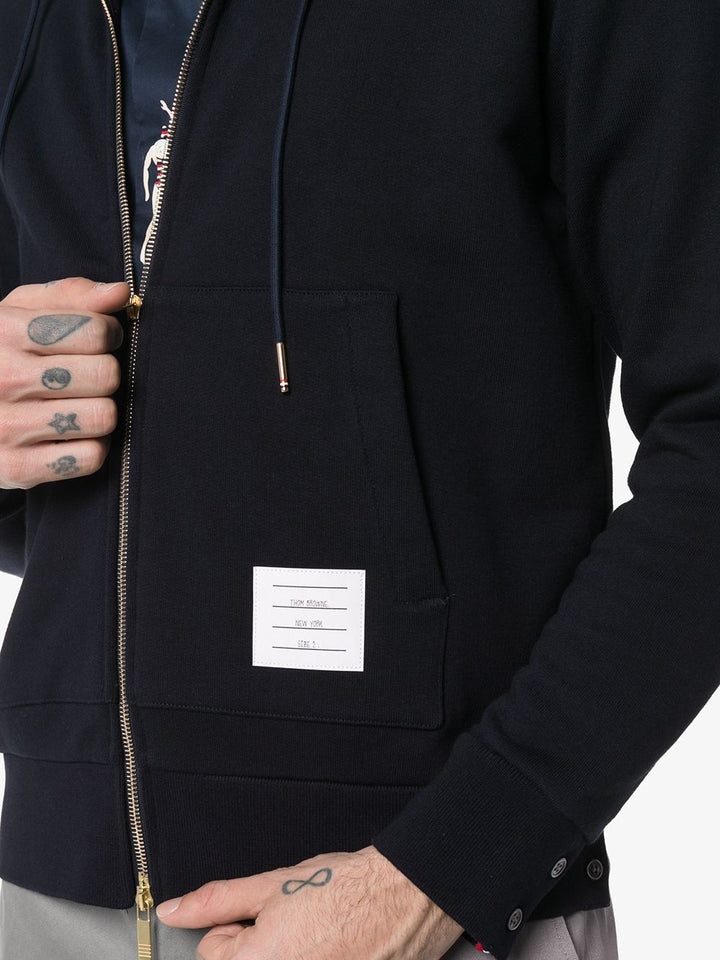 Thom-Browne-Hoodie-Zip-Up-Pullover-Navy-5