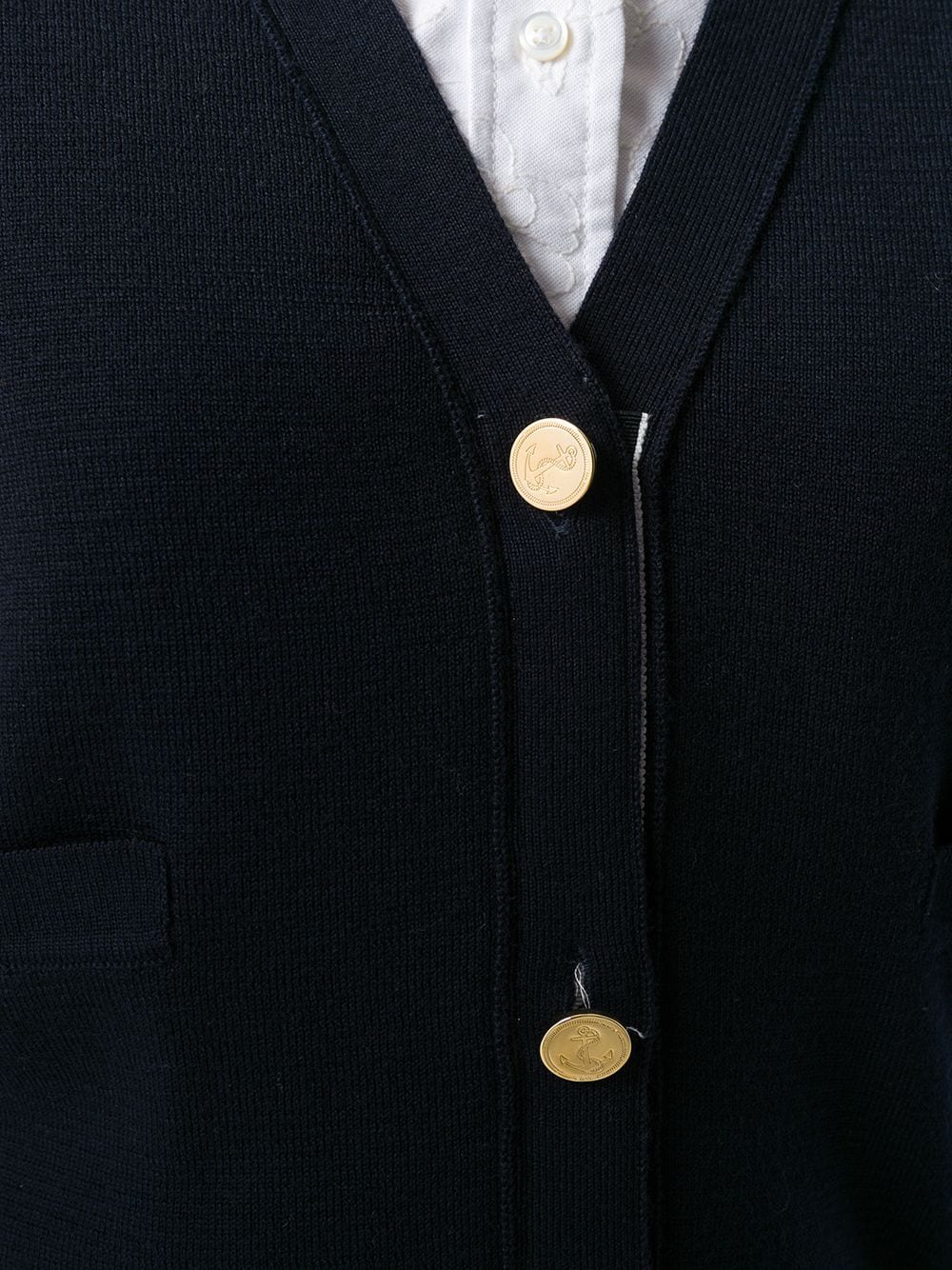 Thom-Browne-Milano-Classic-V-Neck-Cardigan-Navy-5