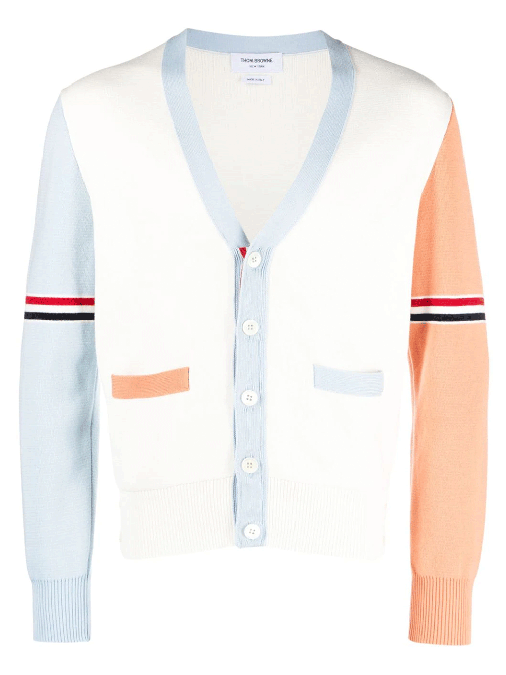 Thom-Browne-Milano-Stitch-V-Neck-Cardigan-Multi-1