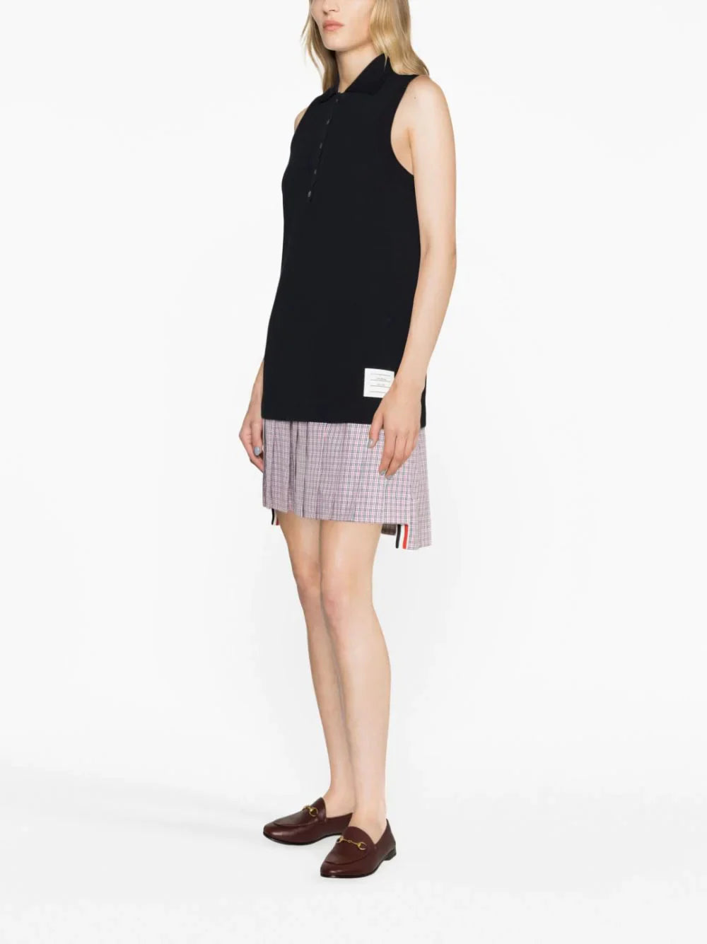 Thom-Browne-Mini-Pleated-Bottom-Polo-Dress-Navy-3