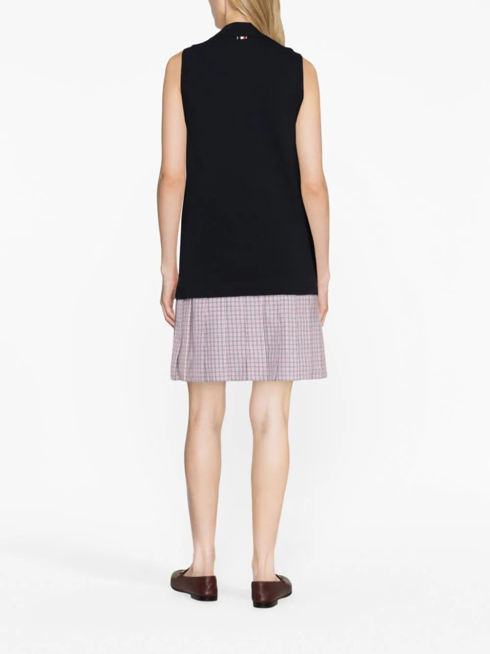 Thom-Browne-Mini-Pleated-Bottom-Polo-Dress-Navy-4