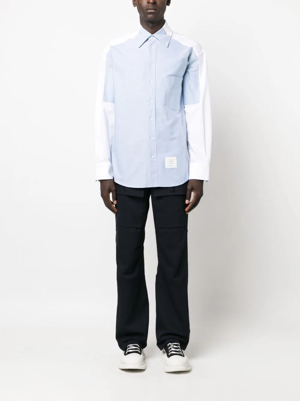 Thom-Browne-Oversized-Long-Sleeve-Shirt-White-2