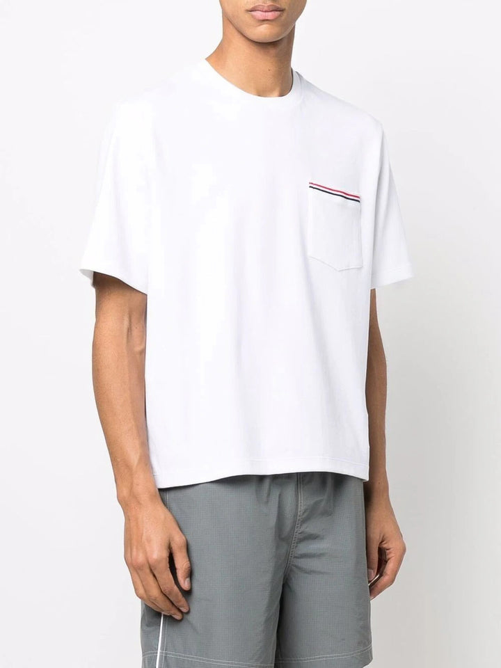 Thom-Browne-Oversized-Short-Sleeve-Pocket-Tee-White-3