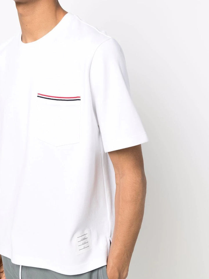 Thom-Browne-Oversized-Short-Sleeve-Pocket-Tee-White-5