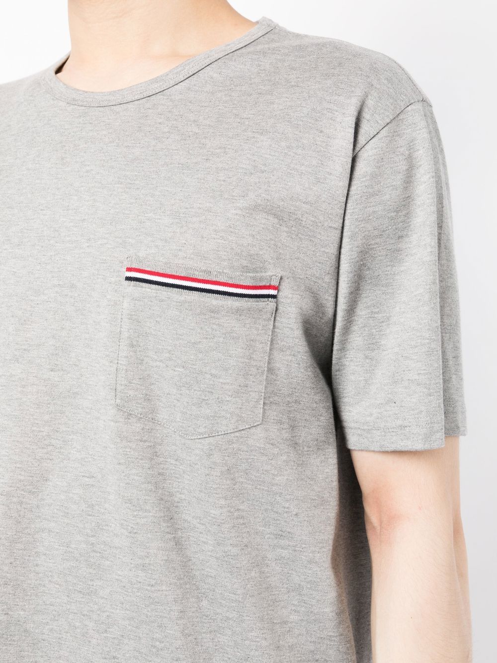 Thom-Browne-Pocket-Tee-Light-Grey-5