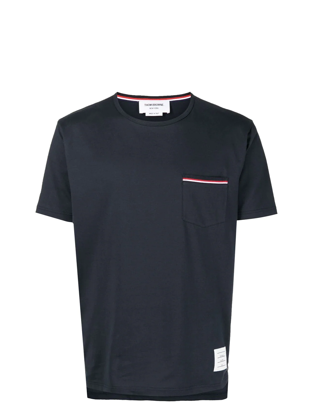 Thom Browne Pocket Tee Navy 1