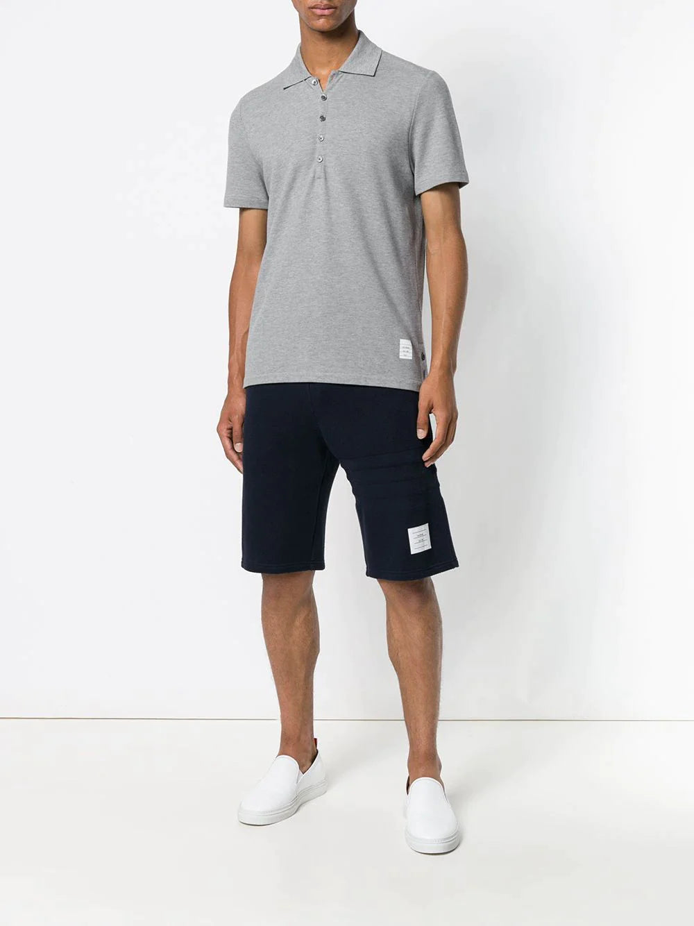 Thom-Browne-Relaxed-Fit-Polo-Light-Grey-2