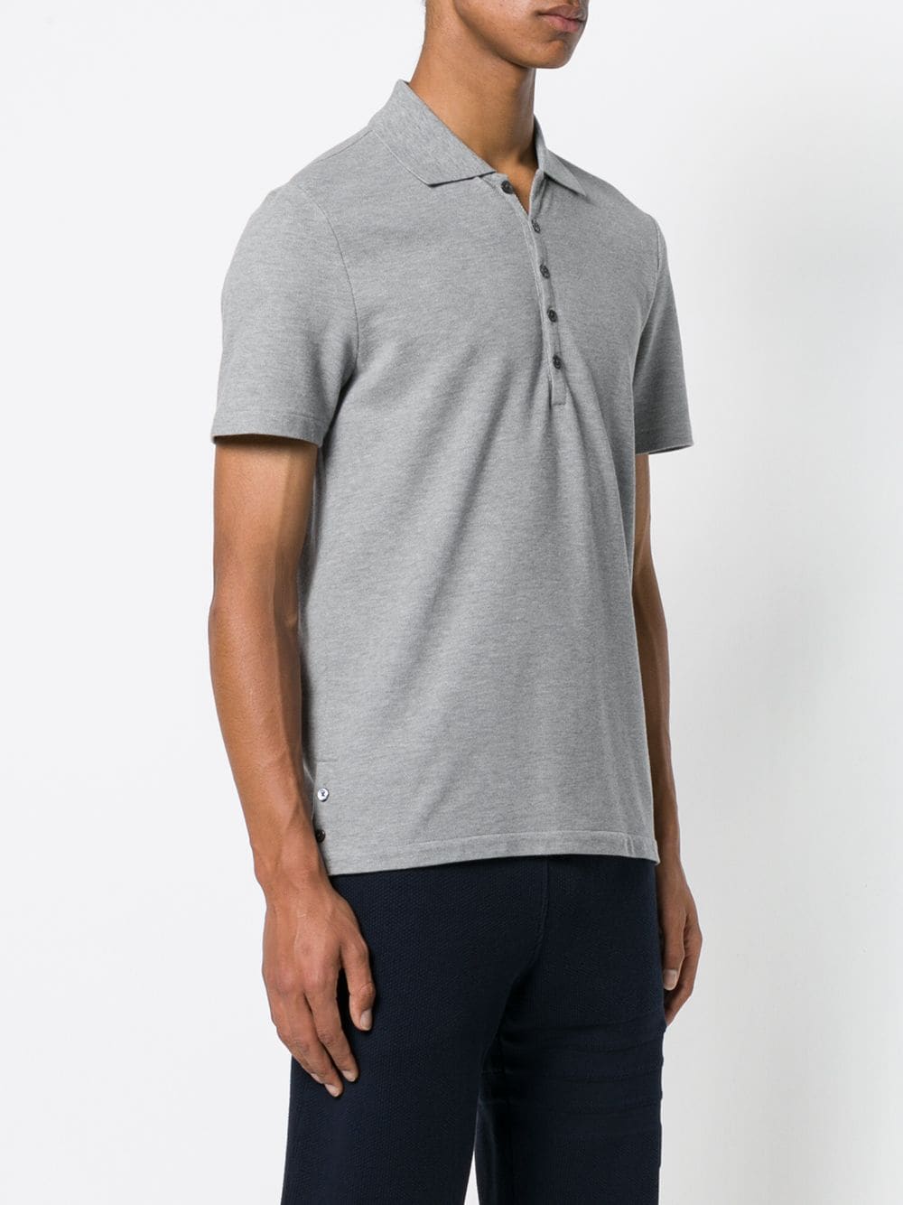 Thom-Browne-Relaxed-Fit-Polo-Light-Grey-3