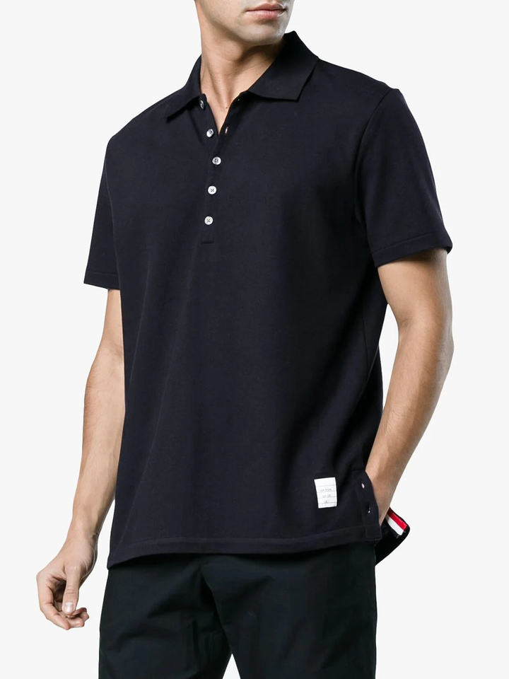 Thom-Browne-Relaxed-Fit-Polo-Navy-3