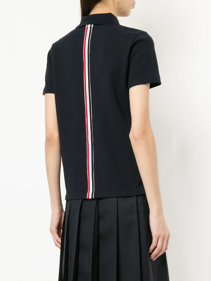 Thom-Browne-Relaxed-Fit-Short-Sleeve-Polo-Navy-4