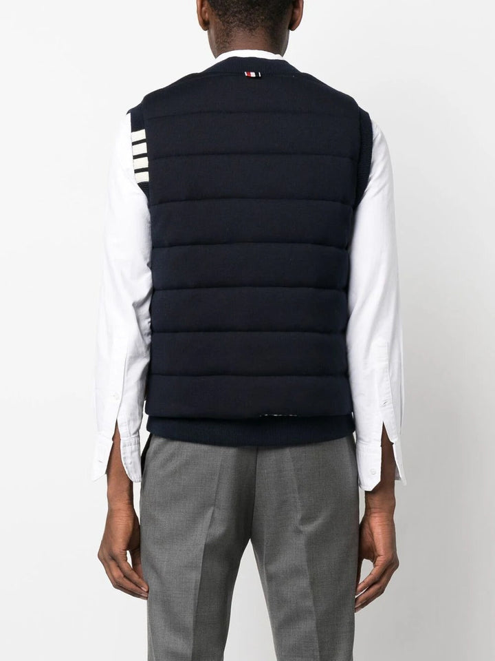 Thom-Browne-Reversible-Downfill-Vest-Navy-4