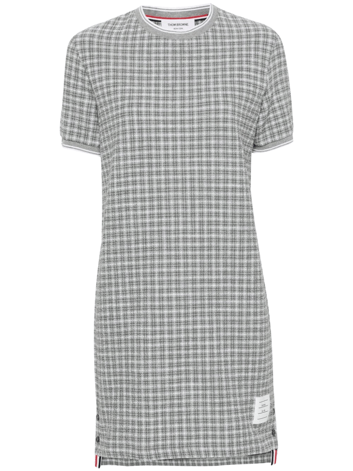 Thom-Browne-Short-Sleeve-Crew-Neck-Dress-Grey-1