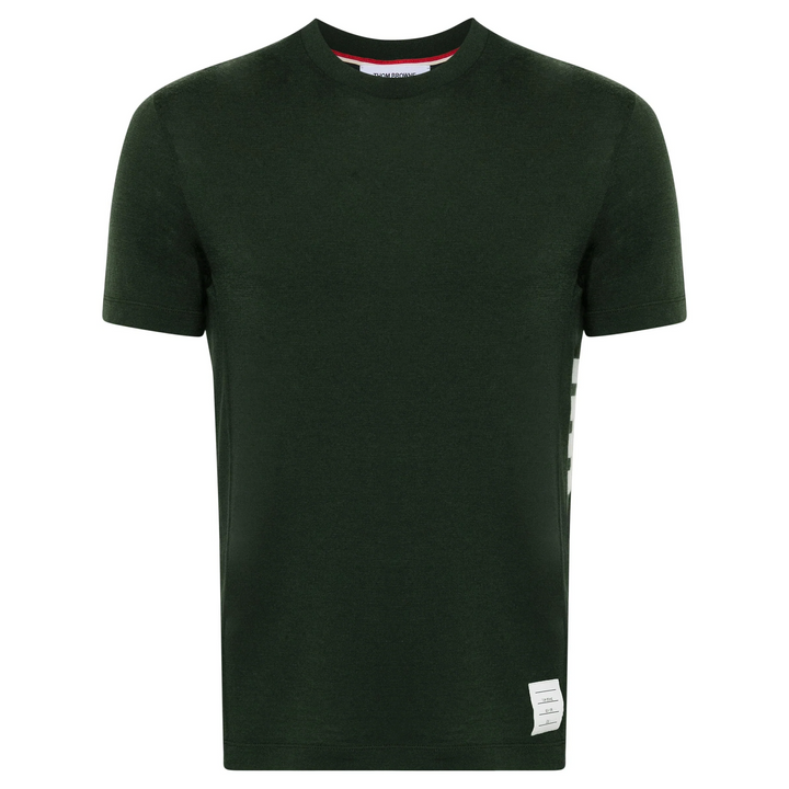 Short Sleeve Tee In Wool Jersey