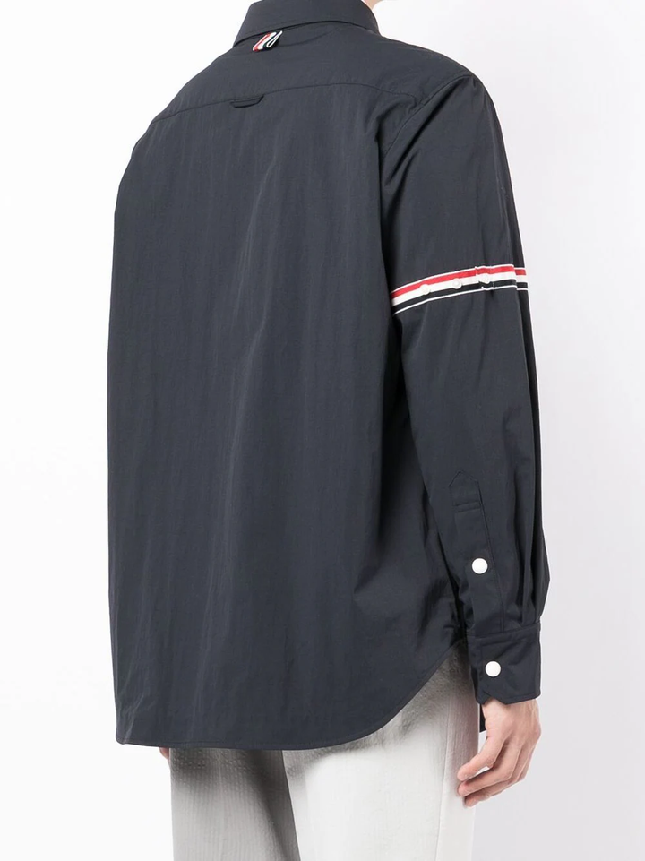 Thom-Browne-Snap-Front-Shirt-Jacket-Navy-4