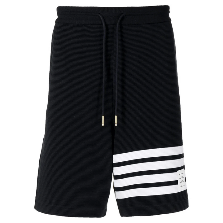 Sweat Shorts With 4Bar In Cotton Men