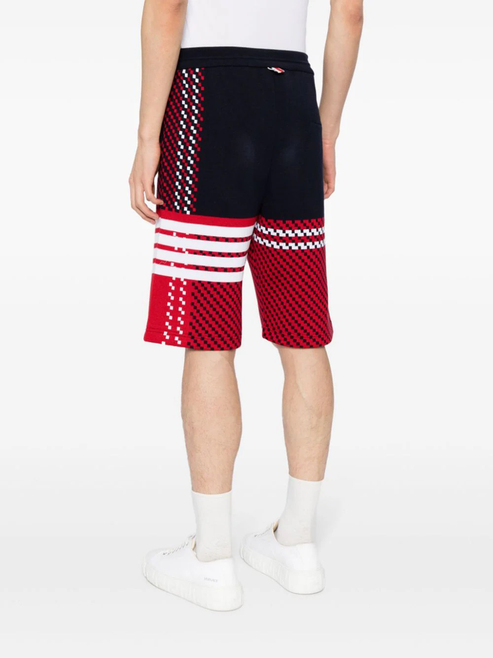 Thom-Browne-Sweat-Shorts-With-Eng-4-Bar-Stripe-Multi-4