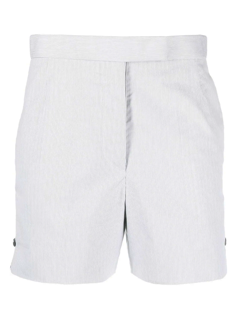 Thom-Browne-Thigh-Length-Classic-Shorts-Grey-1