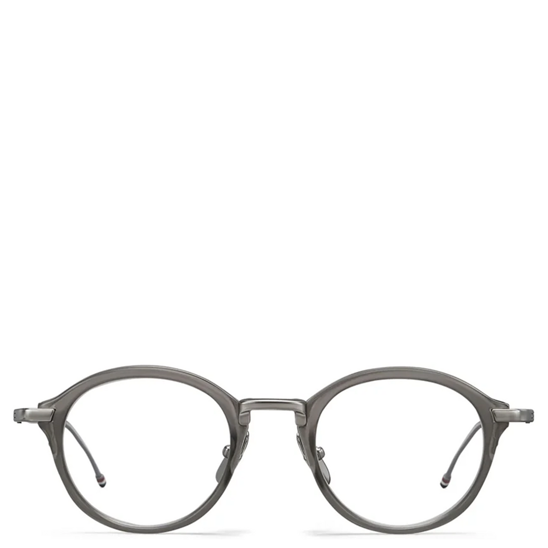 Acetate And Titanium Round Eyeglasses