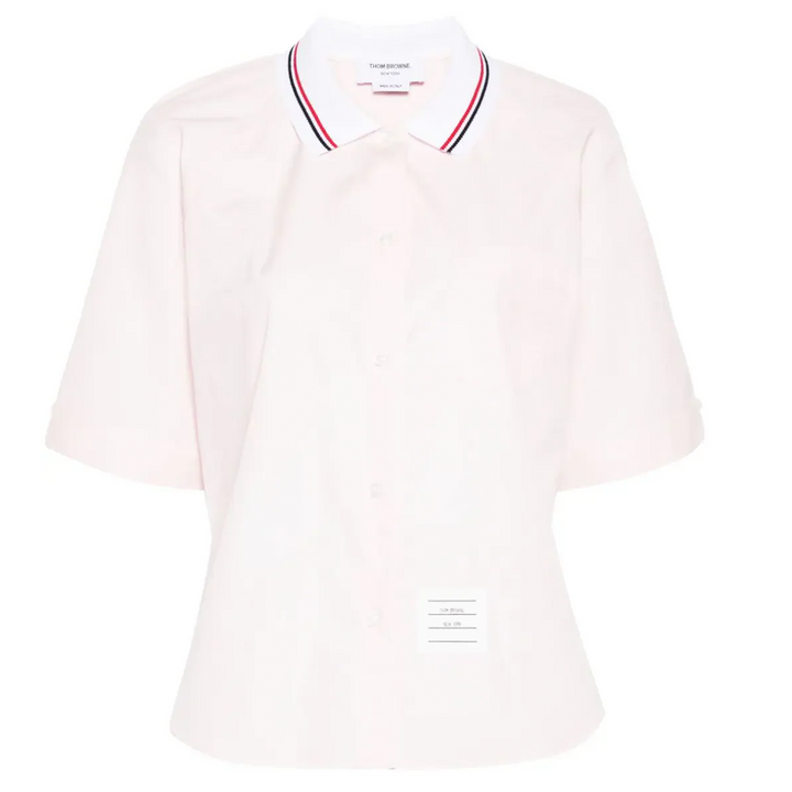 Box Pleat Point Collar Shirt