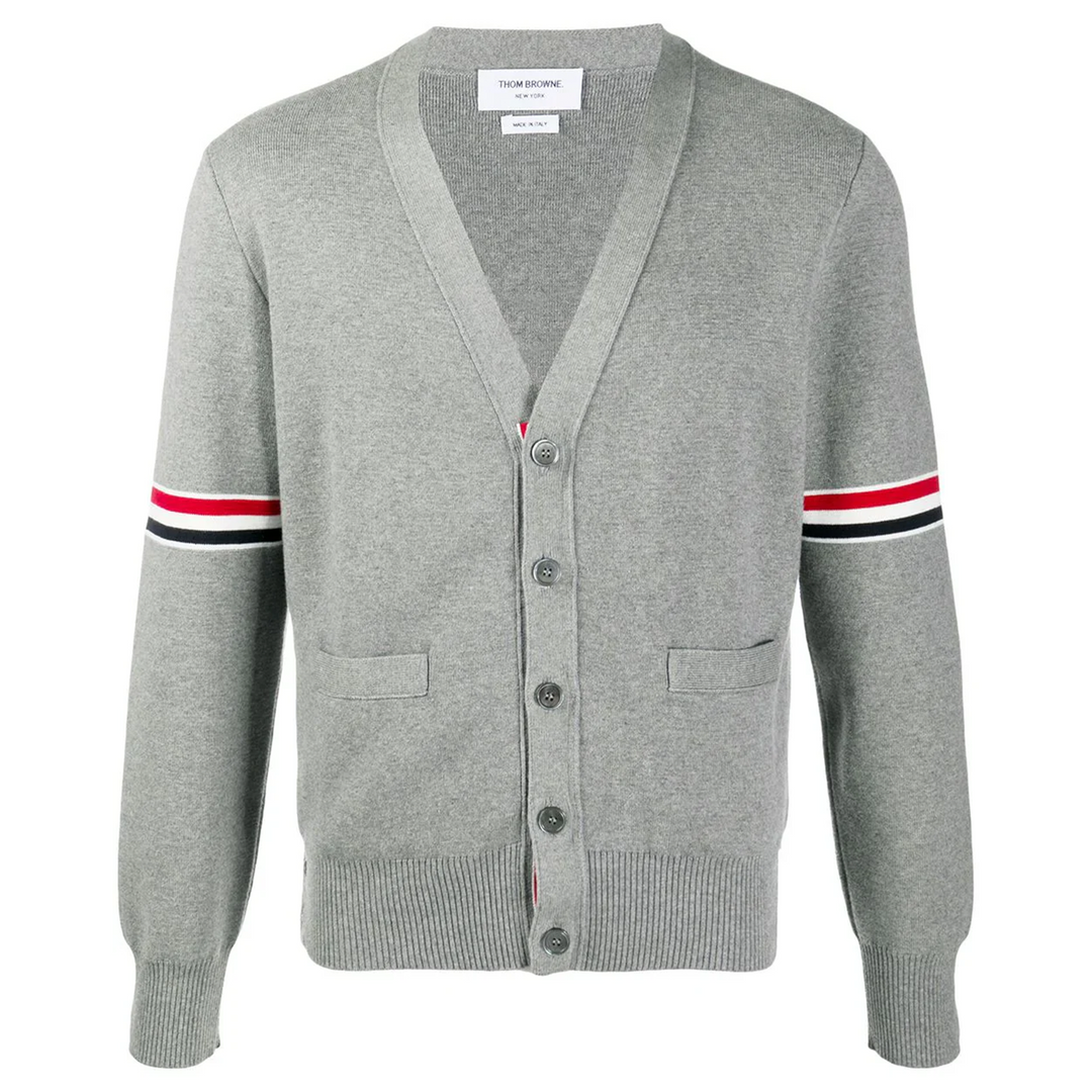 Cotton Milano V-Neck Cardigan Men