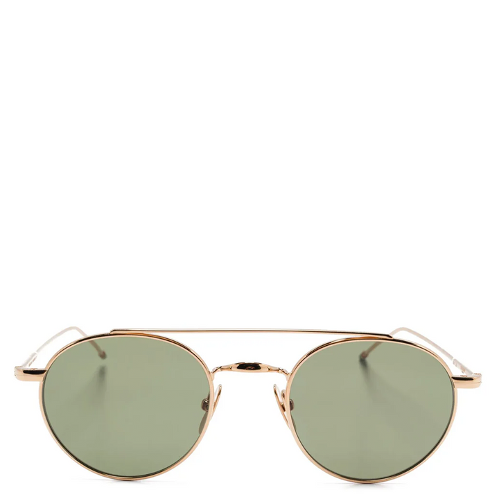 Oval Sunglasses In Titanium Unisex