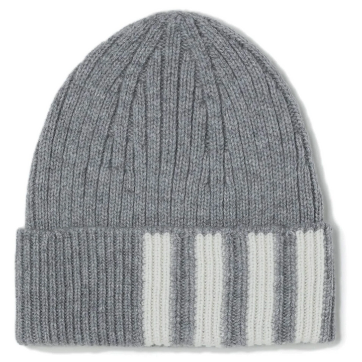 Rib Hat With 4 Bar Stripe