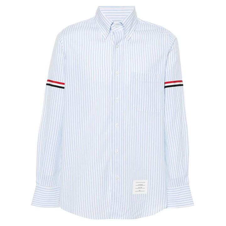 Straight Fit Long Sleeve Shirt Men