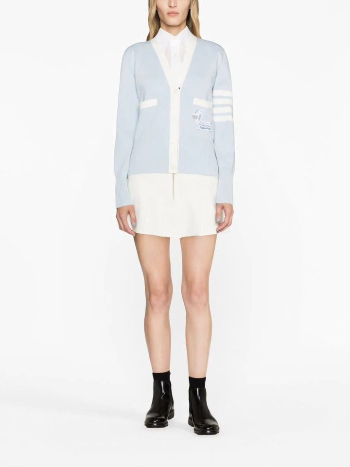 ThomBrowne-ChineseNewYearV-NeckCardigan-LightBlue-2