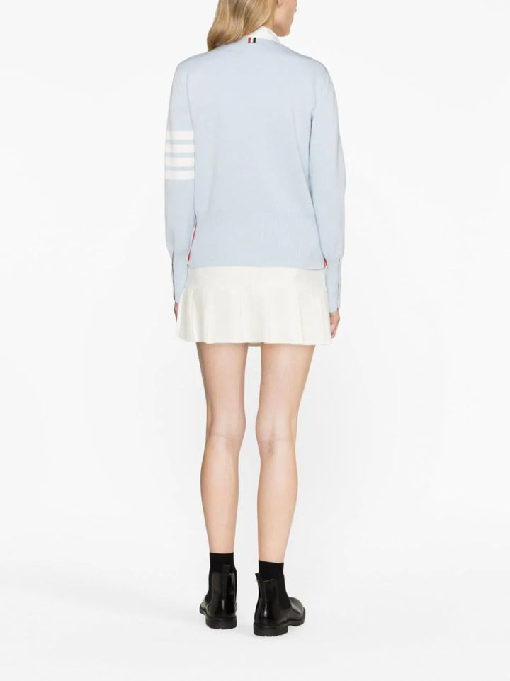 ThomBrowne-ChineseNewYearV-NeckCardigan-LightBlue-4