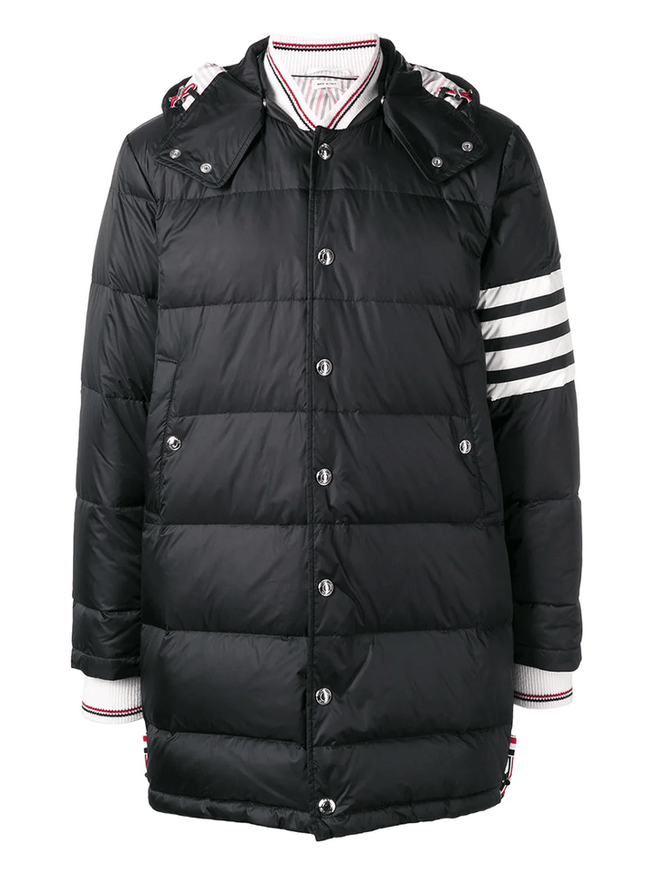 ThomBrowne-Downfilled-Snap-Front-Detachable-Coat-Black-1