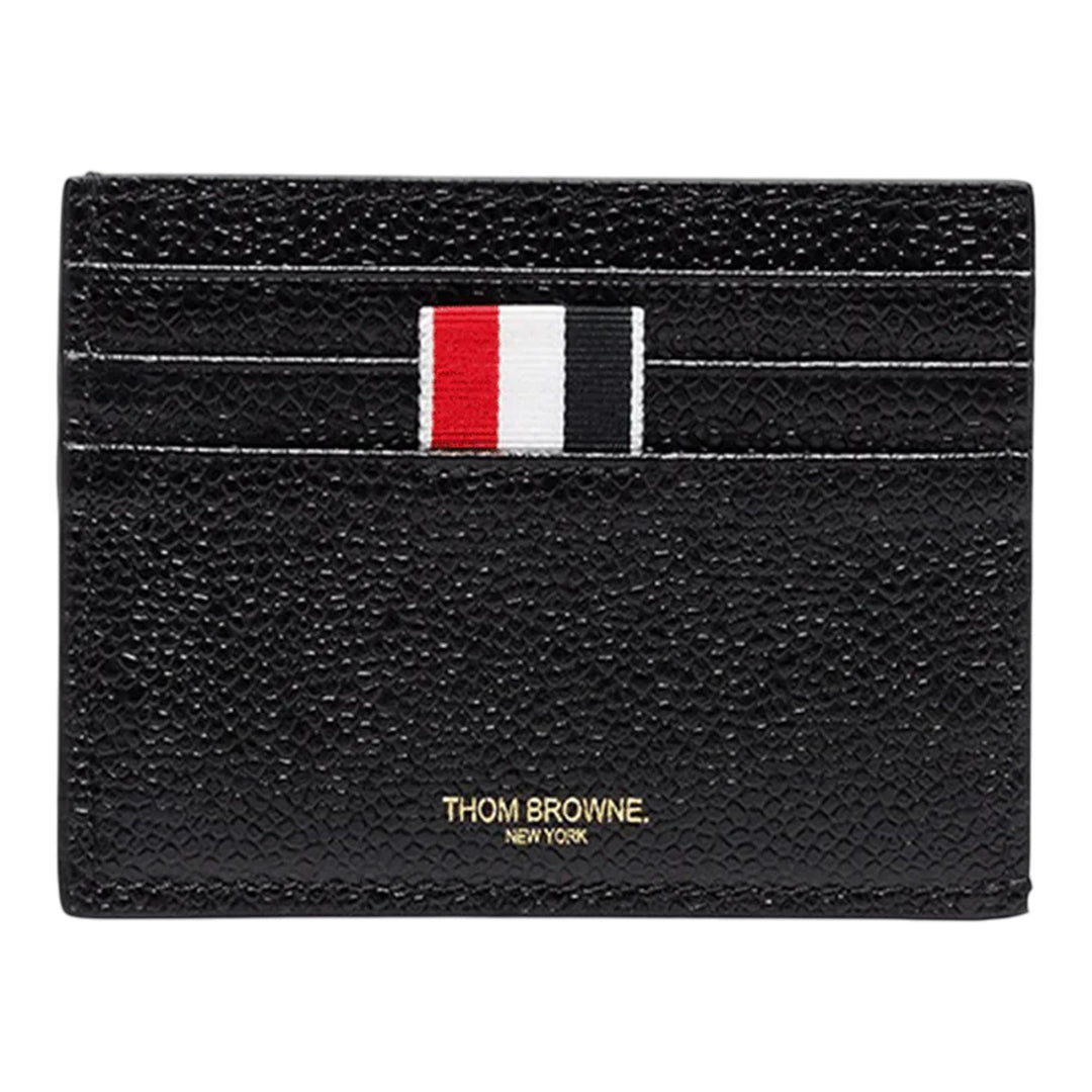 Club21 - Thom Browne - Card Holder With Note Compartment Men - CREDIT CARD SLIP - Black
