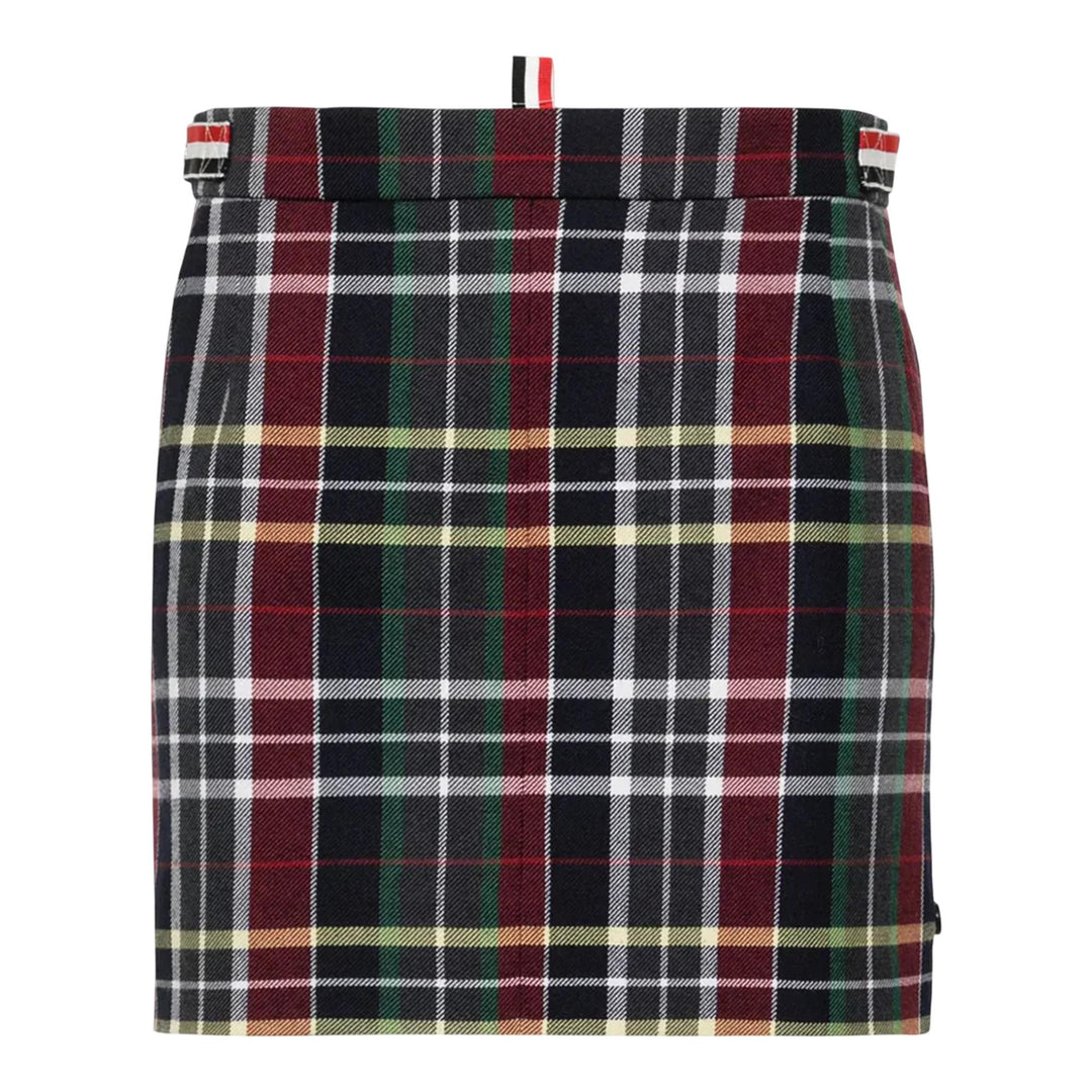 Club21 - Thom Browne - Check Mini Skirt Women - SKIRTS - Multi