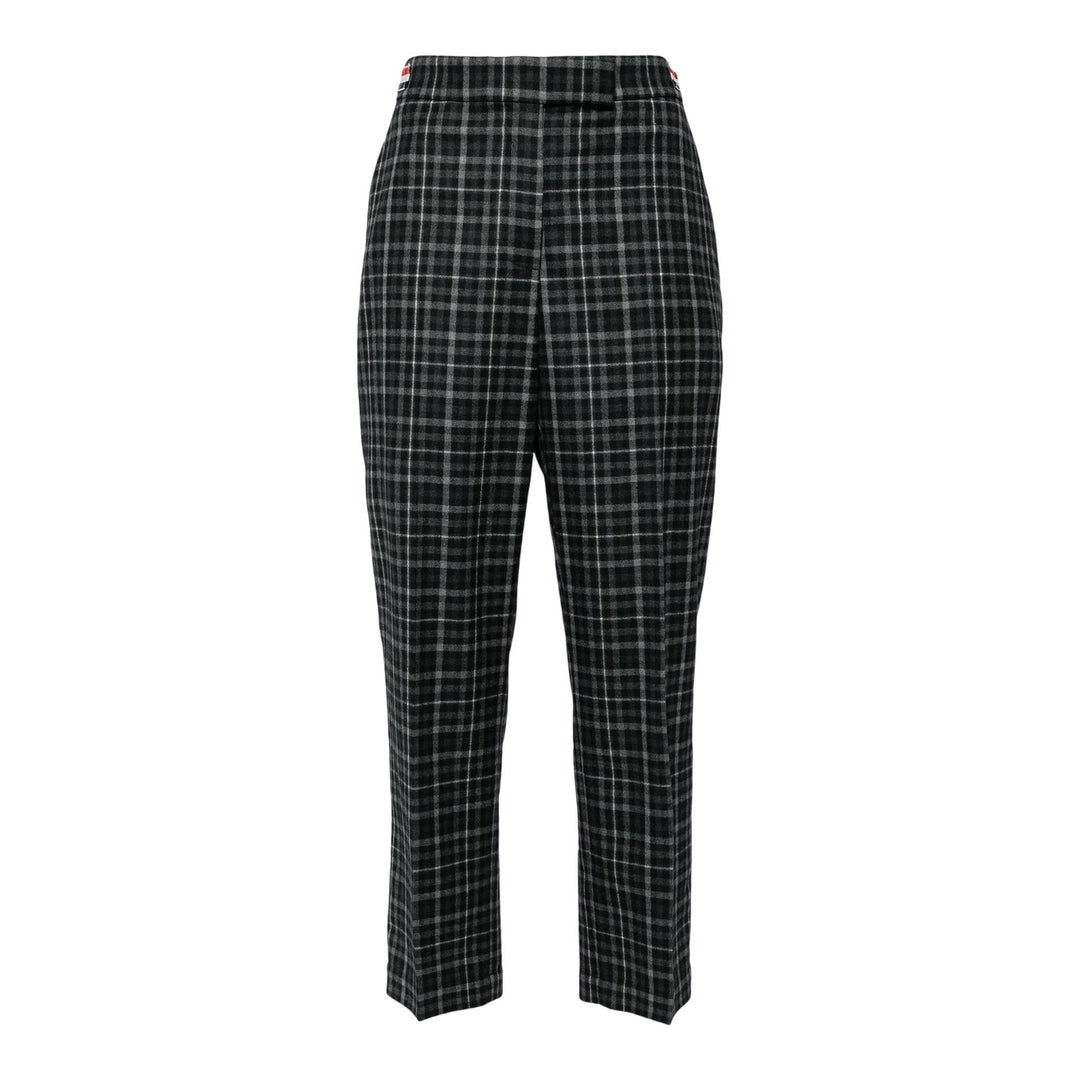 Club21 - Thom Browne - Chino Side Tab Trousers Women - PANTS - Charcoal