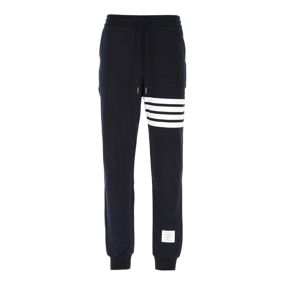 Club21 - Thom Browne - Classic Loopback 4-Bar Sweatpant Men - SWEATPANTS - Navy