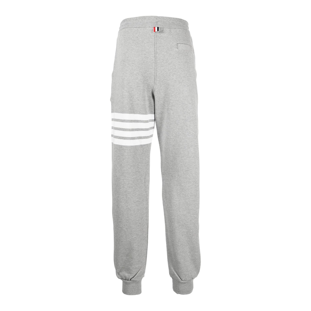 Club21 - Thom Browne - Classic Loopback 4-Bar Sweatpants Men - SWEATPANTS - Light Grey