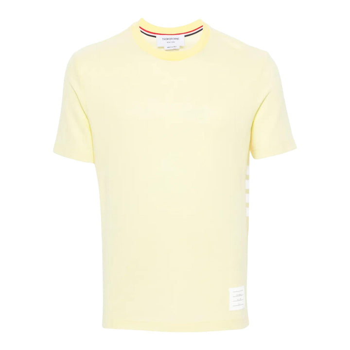 Club21 - Thom Browne - Classic Pique 4-Bar Tee Men - TEES - Yellow