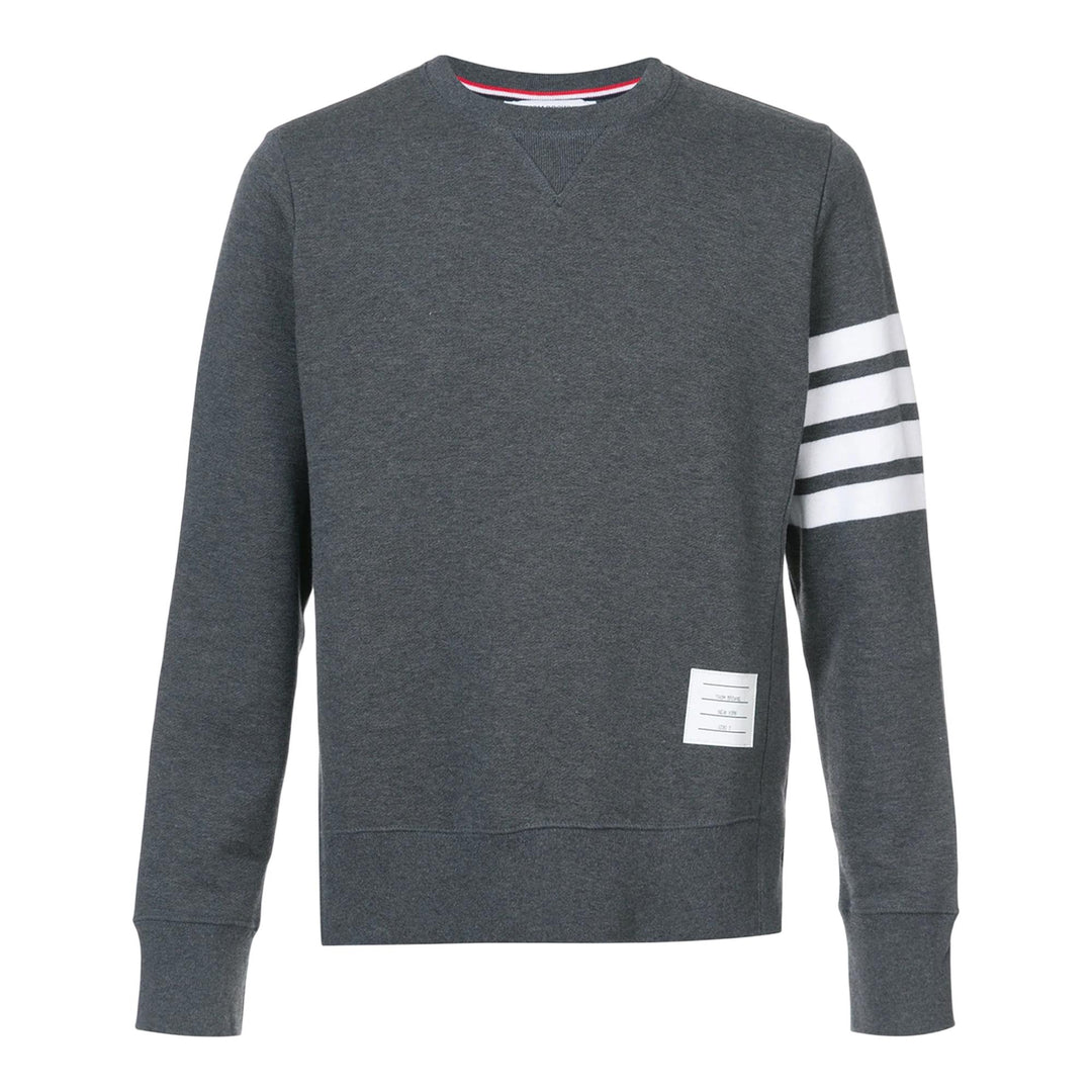Club21 - Thom Browne - Classic Sweatshirt Men - SWEATSHIRTS - Dark Grey