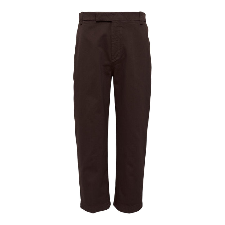 Club21 - Thom Browne - Cotton Twill Utility Trousers Men - PANTS - Brown