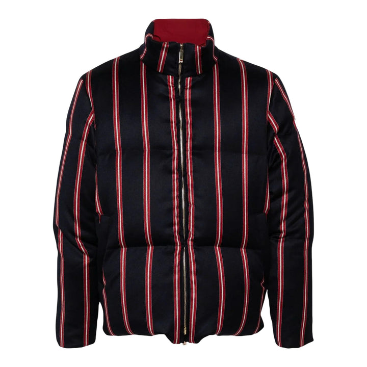 Club21 - Thom Browne - Downfill 4-Bar Reversible Puffer Jacket Men - BLOUSON - Navy
