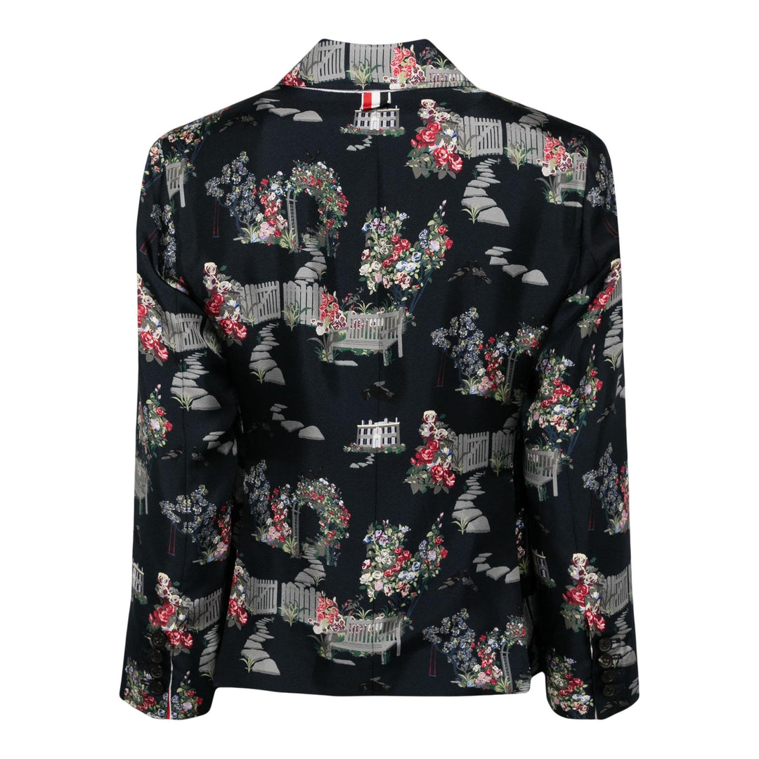 Club21 - Thom Browne - Fit 3 High Armhole Sport Coat Women - JACKETS - Navy