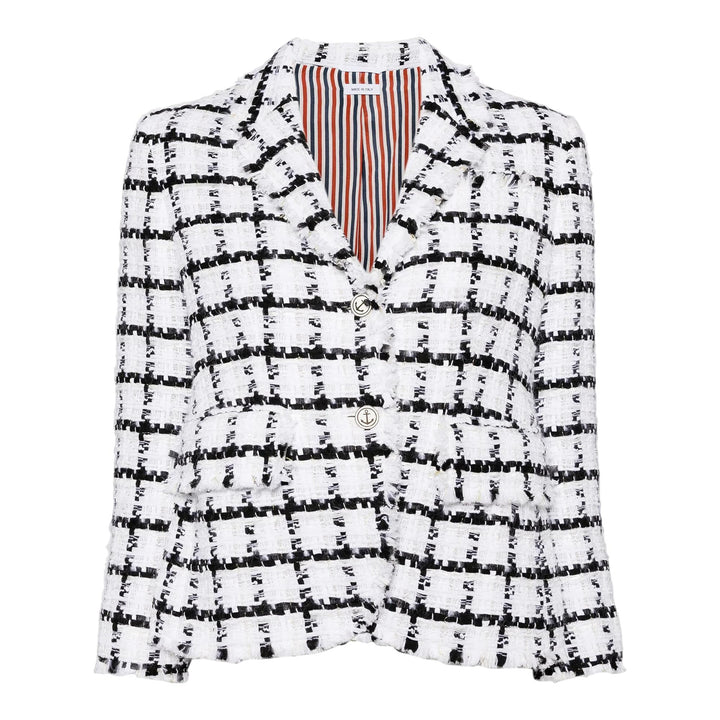 Club21 - Thom Browne - Fit 3 High Armhole Sport Coat Women - JACKETS - White